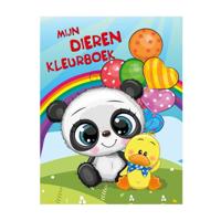 Mondikaarten Mijn dieren kleurboek, 96pag.