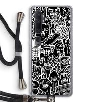 Vexx Black Mixtape: Xiaomi Mi Note 10 Transparant Hoesje met koord