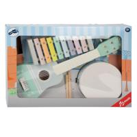 Small Foot houten muziekinstumentenset pastel, 7dlg,