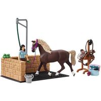 Schleich Horse Club - Wasplaats met Horse Club Emily & Luna speelfiguur