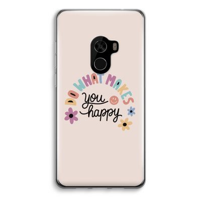 Happy days: Xiaomi Mi Mix 2 Transparant Hoesje