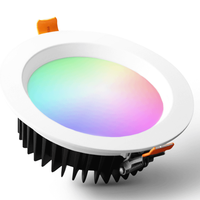 Zigbee LED downlight RGBWW inbouwspot - 9 Watt - alternatief voor Hue spots