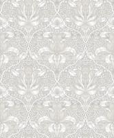 Dutch Wallcoverings Hidden Tr2 -Spring Thicket Wit/Grs - Wit/Grijs