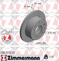 Remschijf Coat Z 230237220