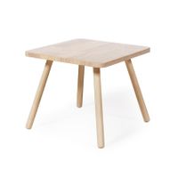 Kave Home Tafeltje 'Dilcia' 55 x 55cm, kleur Naturel