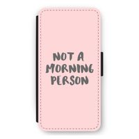 Morning person: iPhone 12 Pro Max Flip Hoesje