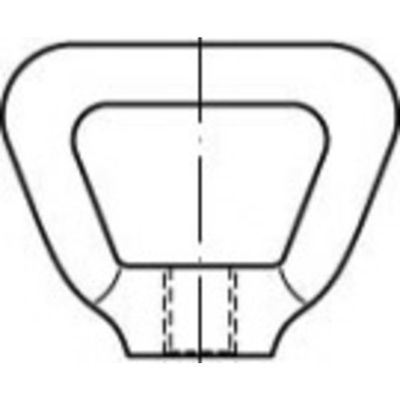 TOOLCRAFT TO-9985212 Kooimoeren M24 80704 Messing 5 stuk(s)