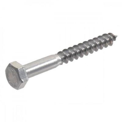 Houtdraadbout 6x70mm rvs - Deltafix