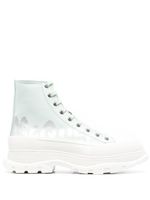 Alexander McQueen baskets montantes Tread Slick - Vert - thumbnail