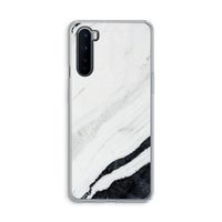 Elegante marmer: OnePlus Nord Transparant Hoesje