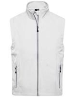 James & Nicholson JN1022 Men´s Softshell Vest - /Off-White - 3XL