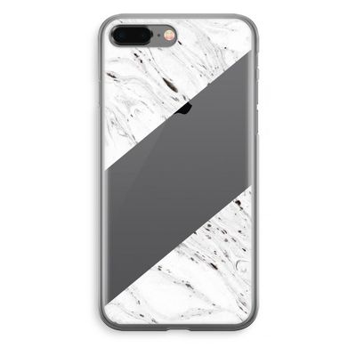 Biggest stripe: iPhone 8 Plus Transparant Hoesje