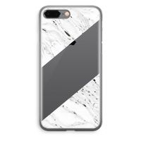 Biggest stripe: iPhone 8 Plus Transparant Hoesje