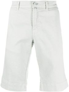 Kiton bermudas chino en coton mélangé - Gris