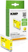 KMP Inktcartridge vervangt Brother LC-1000Y Compatibel Geel B75Y 1035,4009
