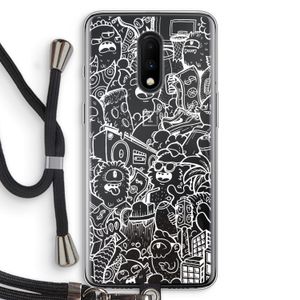 Vexx City #2: OnePlus 7 Transparant Hoesje met koord