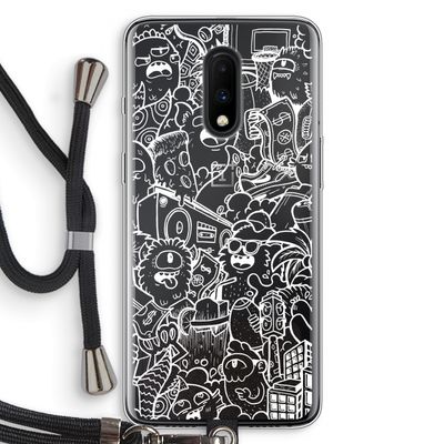 Vexx City #2: OnePlus 7 Transparant Hoesje met koord