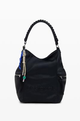 Grote logo omkeerbare rugzak - BLACK - U