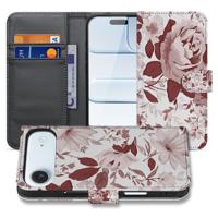 Watercolor Flowers Met Pasjes Hoesje Voor iPhone Air | Bookcase Hoesje