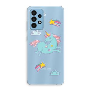 Vliegende eenhoorn: Samsung Galaxy A52 Transparant Hoesje