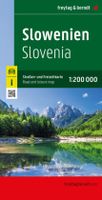 Wegenkaart - landkaart Slovenië - Slowenien 1:200.000 | Freytag & Berndt - thumbnail