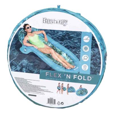 Bestway flex &apos;n fold lounge luchtbed, 171cm