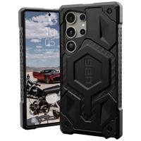 Urban Armor Gear Monarch Pro Backcover Samsung Galaxy S24 Ultra Carbon, Zwart MagSafe compatible - thumbnail