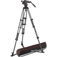 Manfrotto MVK608TWINGC Carbon Twin Leg GS tripod + Nitrotech 608 video head