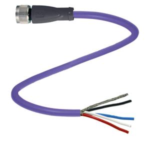 Pepperl+Fuchs 70114141 Sensor/actuator connector, geassembleerd Aantal polen (sensoren): 5 2 m 1 stuk(s)