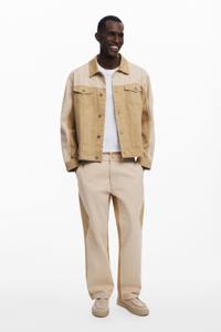 Jeans met dubbele taille - WHITE - 38