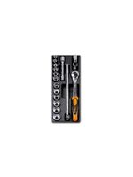 Beta Harde voorgevormde inzetbakken met assortiment gereedschap T102 - 024240102
