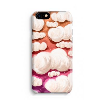 Katoen Wolken: Volledig geprint iPhone SE 2020 Hoesje