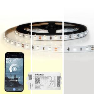 24 meter complete set witte led strip met zigbee controller