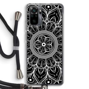 Roses Are Red: Xiaomi Redmi Note 10 Pro Transparant Hoesje met koord