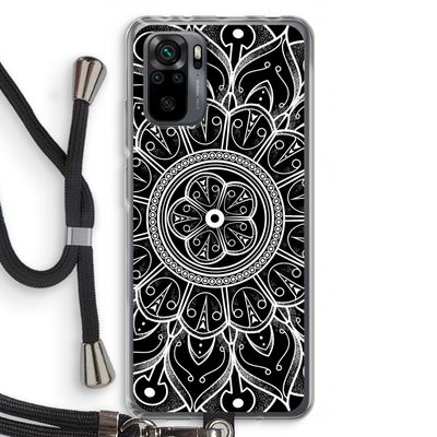 Roses Are Red: Xiaomi Redmi Note 10 Pro Transparant Hoesje met koord