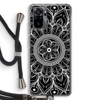 Roses Are Red: Xiaomi Redmi Note 10 Pro Transparant Hoesje met koord