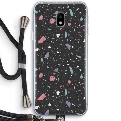 Terrazzo N°16: Samsung Galaxy J3 (2017) Transparant Hoesje met koord