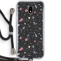 Terrazzo N°16: Samsung Galaxy J3 (2017) Transparant Hoesje met koord