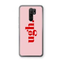 Ugh: Xiaomi Redmi 9 Transparant Hoesje