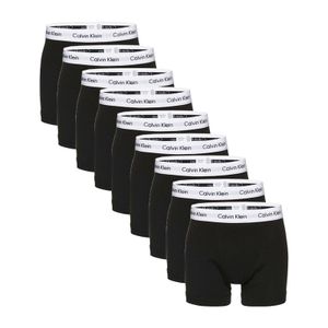 Calvin Klein 9-pack boxershorts trunk zwart