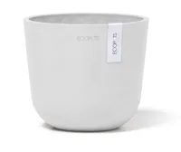 Ecopots Oslo Mini Puurwit Ø16cm x H13,7 cm