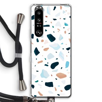 Terrazzo N°13: Sony Xperia 1 III Transparant Hoesje met koord