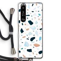 Terrazzo N°13: Sony Xperia 1 III Transparant Hoesje met koord
