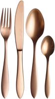Villeroy & Boch Bestekset Manufacture - Brons - 16-delig / 4 personen - 4 dinerforks, 4 diner messen, 4 eetlepels en 4 theelepels