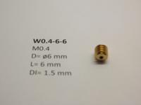 micromotor W0.4-6-6 wormwiel