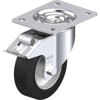 Blickle LK-ALEV 125K-3-FI Zwenkwiel met rem Wieldiameter: 125 mm Draagvermogen (max.): 250 kg 1 stuk(s)