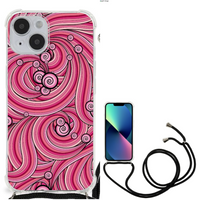 iPhone 14 Back Cover Swirl Pink