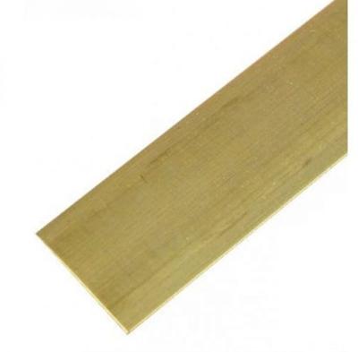 Messing strip 15x3 mm - per meter