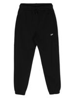 Off-White Kids pantalon de jogging en coton à logo imprimé - Noir