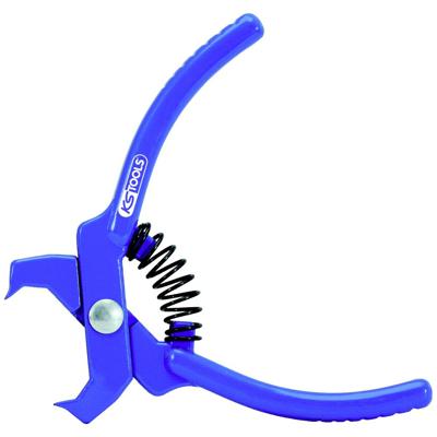 KS Tools 1151098 Popnageltang, blauw, recht, 100 mm